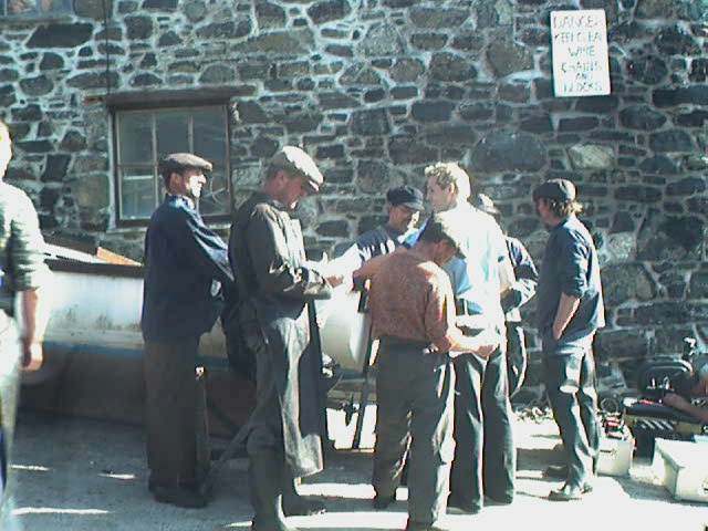 The Fishermen learn their lines